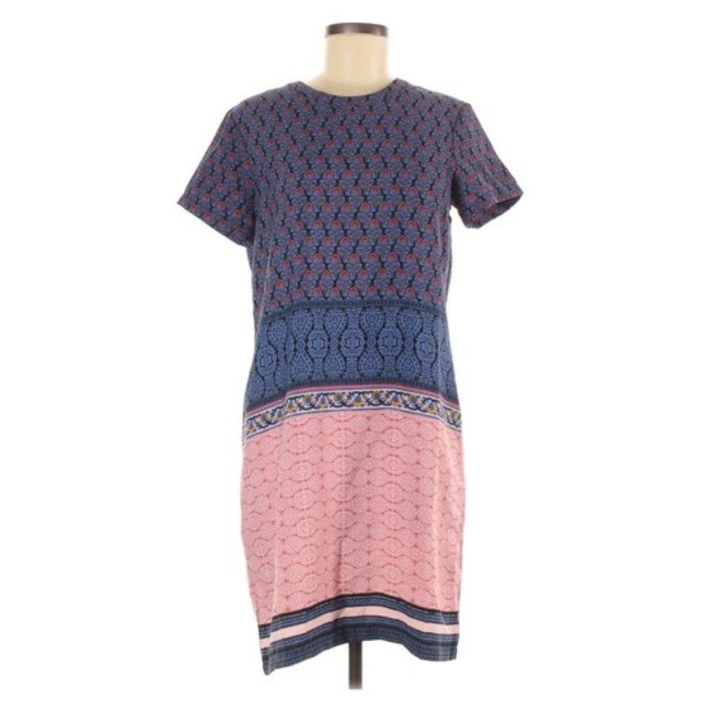 Adrienne Vittadini - Size 6 patterned floral shift dress